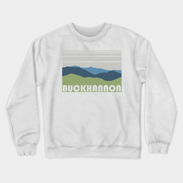 Buckhannon - Retro Crewneck Sweatshirt by ellenmueller